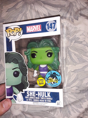 Funko pop Marvel She Hulk Stan lee Comickaze Exclusive