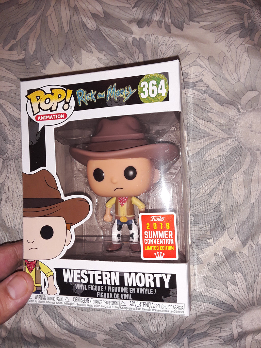 Funko pop Rick and Morty Cowboy SDCC Exclusive – Kollectibles by the kirb