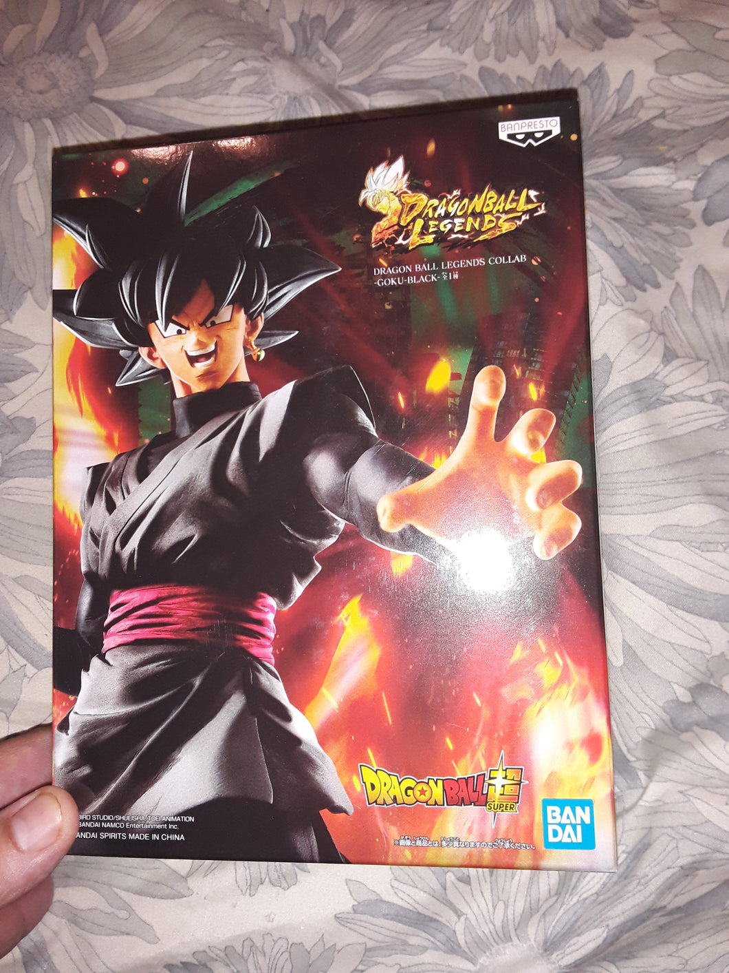 Boneco Goku Dragon Ball Legends Collab - Original Banpresto